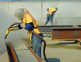 Nguyên lý hoạt động của máy phun cát