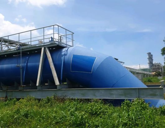 Thi công đường ống tuần hoàn nhà máy nhiệt điện