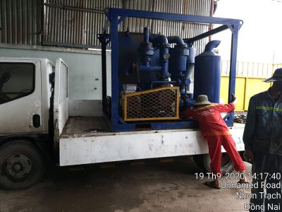 Thi công chống ăn mòn kim loại tại xưởng Thiên Long