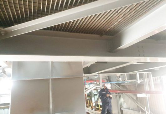 Thi công lò hơi nhà máy nhiệt điện